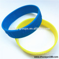 Wholesale custom logo print rainbow silicone wristband